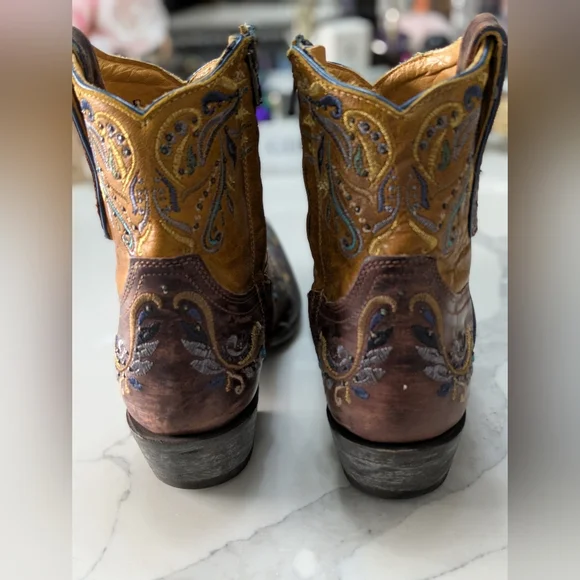 Old Gringo Dulce Calavera Embroidered Boots 7B